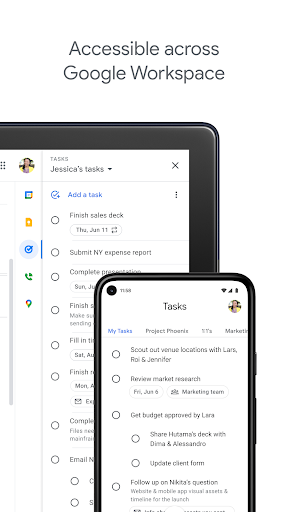 Google Tasks - عکس برنامه موبایلی اندروید