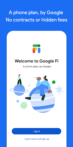 Google Fi Wireless - Image screenshot of android app