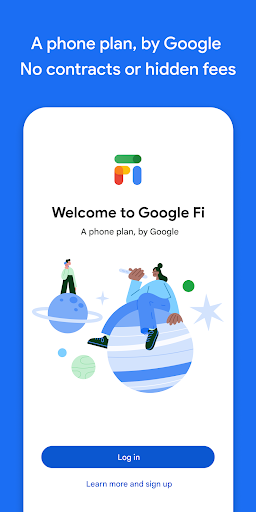 Google Fi Wireless - عکس برنامه موبایلی اندروید