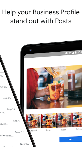 Google My Business - عکس برنامه موبایلی اندروید