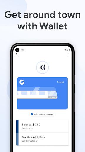 Google Wallet - عکس برنامه موبایلی اندروید