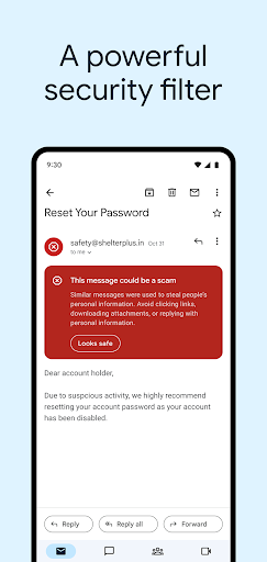 Gmail - عکس برنامه موبایلی اندروید