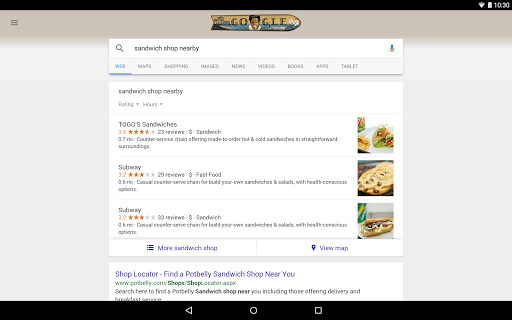Google - عکس برنامه موبایلی اندروید