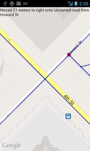 Intersection Explorer - Image screenshot of android app