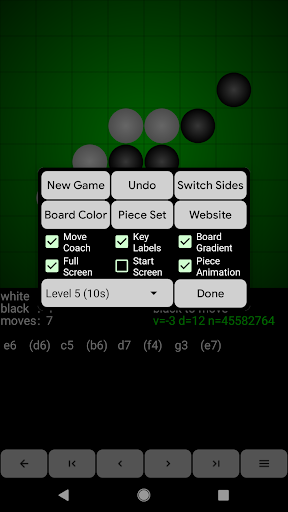 Reversi for Android - عکس بازی موبایلی اندروید