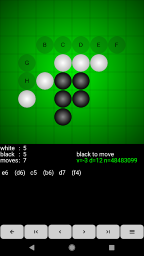 Reversi for Android - Gameplay image of android game