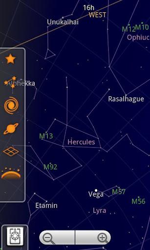 Sky Map - عکس برنامه موبایلی اندروید