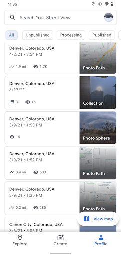 Street View - عکس برنامه موبایلی اندروید