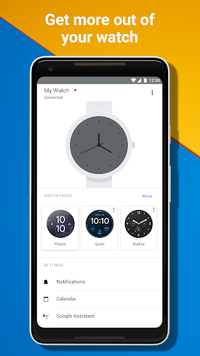 Wear OS by Google Smartwatch - Image screenshot of android app