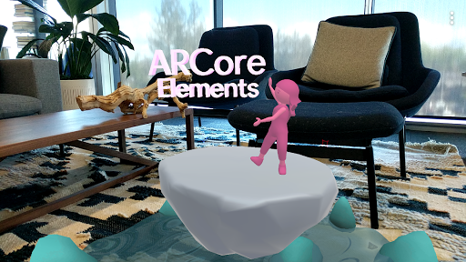 ARCore Elements - عکس برنامه موبایلی اندروید
