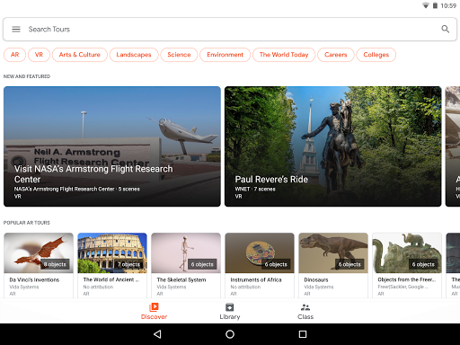 Expeditions - Image screenshot of android app