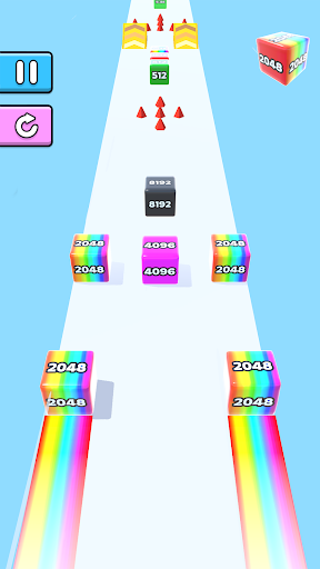 Jelly Run 2048 - Image screenshot of android app