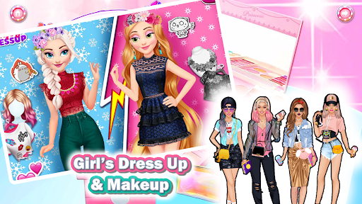 girl dress up games and makeup