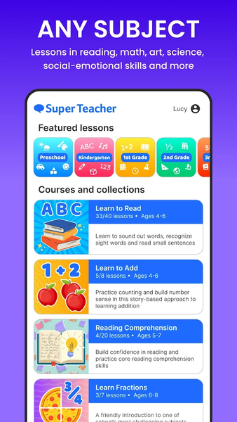 Super Teacher - عکس برنامه موبایلی اندروید