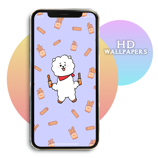 Cute BT21 Wallpapers HD Offline - Image screenshot of android app