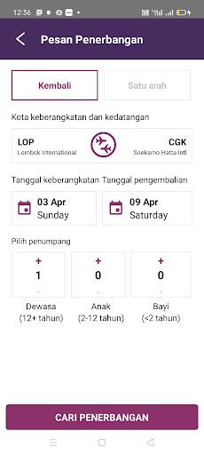 Batik Air - Image screenshot of android app