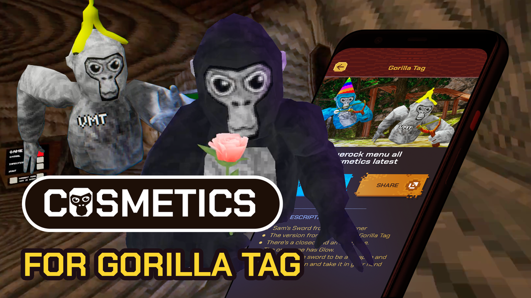 Mods for Gorilla Tag - عکس برنامه موبایلی اندروید