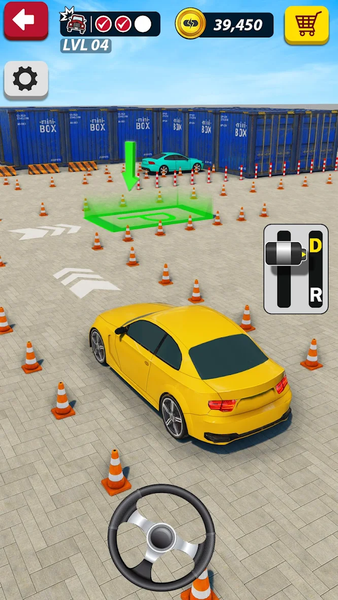 Steer & Park Car Challenge - Gameplay image of android game