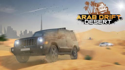 Arab Drift Desert Car Racing Challenge - Gameplay image of android game