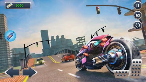 Ultimate Flying Bike Racing Stunts-City Moto Drive - عکس برنامه موبایلی اندروید