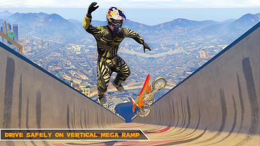 Vertical Mega Ramp Bike Stunt Racing - عکس برنامه موبایلی اندروید