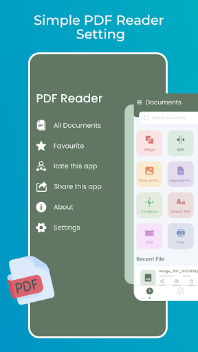 PDF Viewer, PDF Scanner App - Image screenshot of android app