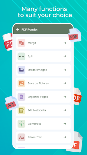 PDF Viewer, PDF Scanner App - Image screenshot of android app