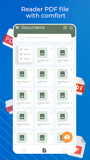 PDF Viewer, PDF Scanner App - عکس برنامه موبایلی اندروید