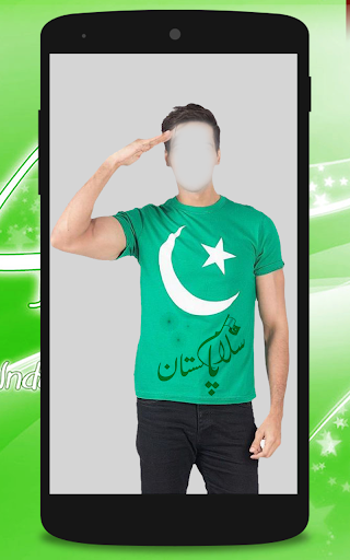 Pak Flag Shirt Photo Editor - عکس برنامه موبایلی اندروید