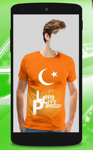 Pak Flag Shirt Photo Editor - عکس برنامه موبایلی اندروید