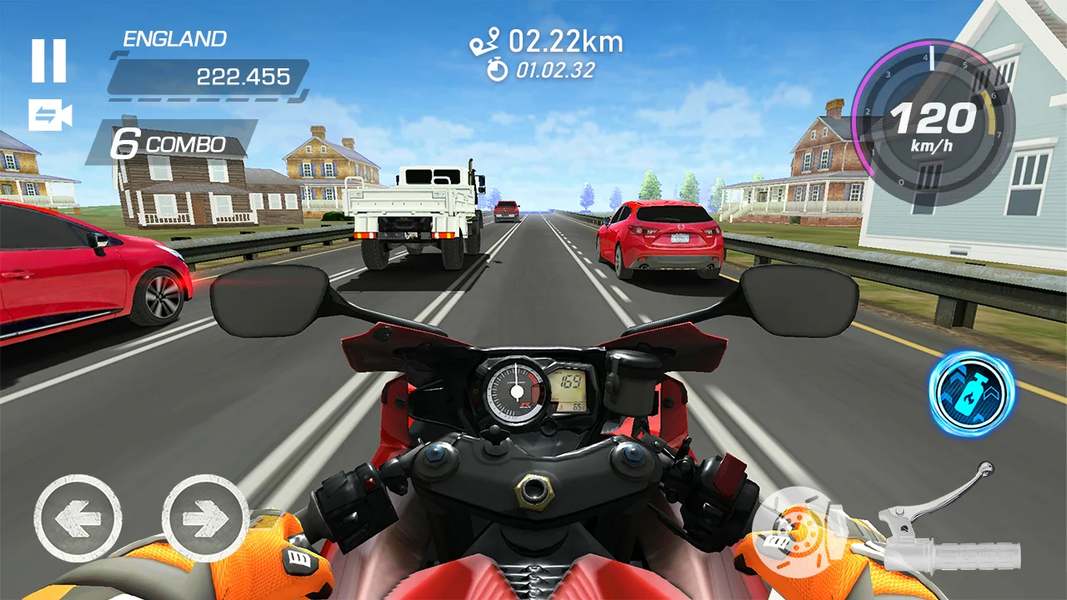 Go Speed: Traffic Rider - Gameplay image of android game