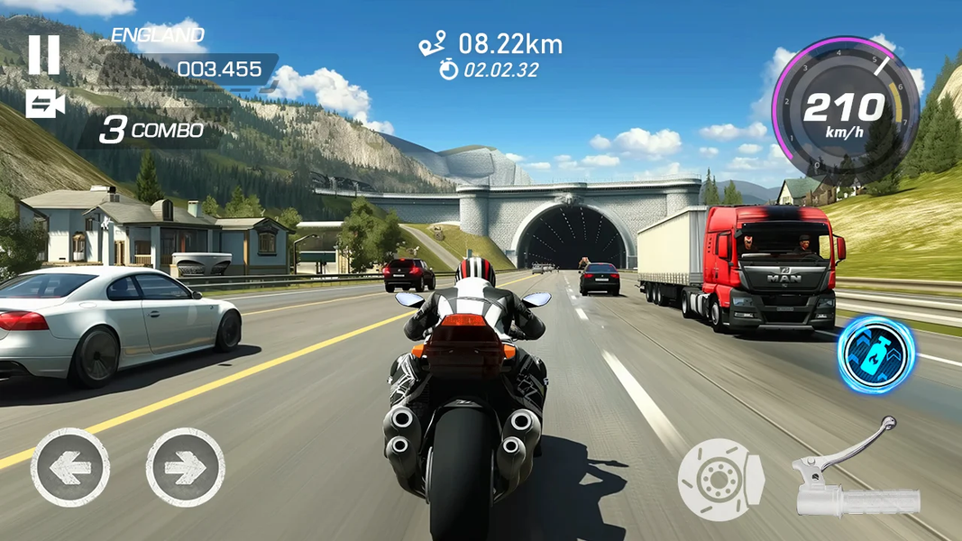 Go Speed: Traffic Rider - Gameplay image of android game