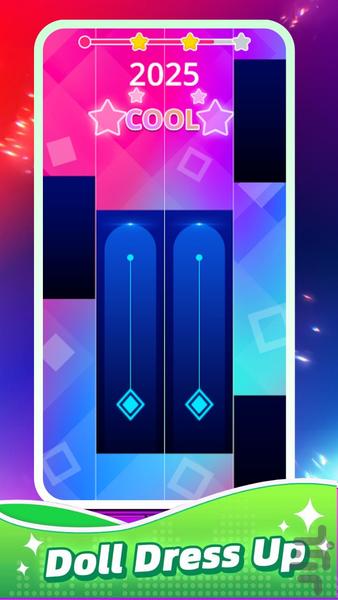 Tiles3 Go Music - Gameplay image of android game