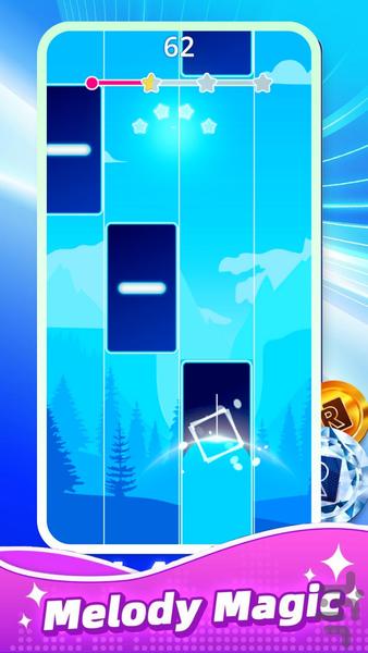 Tiles3 Go Music - Gameplay image of android game