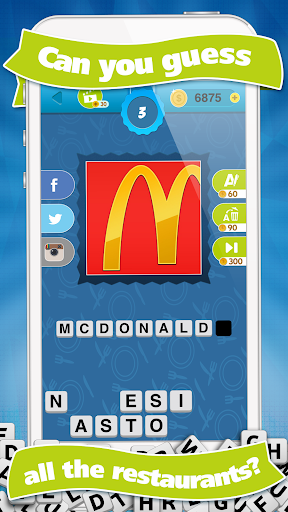 What's the Restaurant? Guess R - Gameplay image of android game