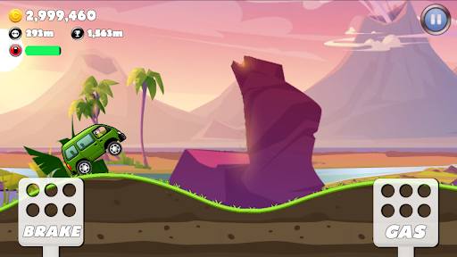 Car Racing : Mountain Climb - Gameplay image of android game