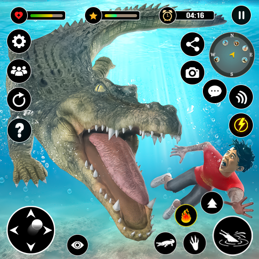 Crocodile Games - Animal Games - عکس برنامه موبایلی اندروید