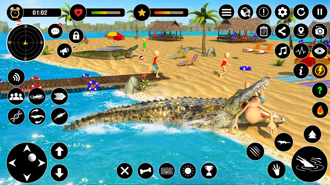 Crocodile Games - Animal Games - عکس برنامه موبایلی اندروید