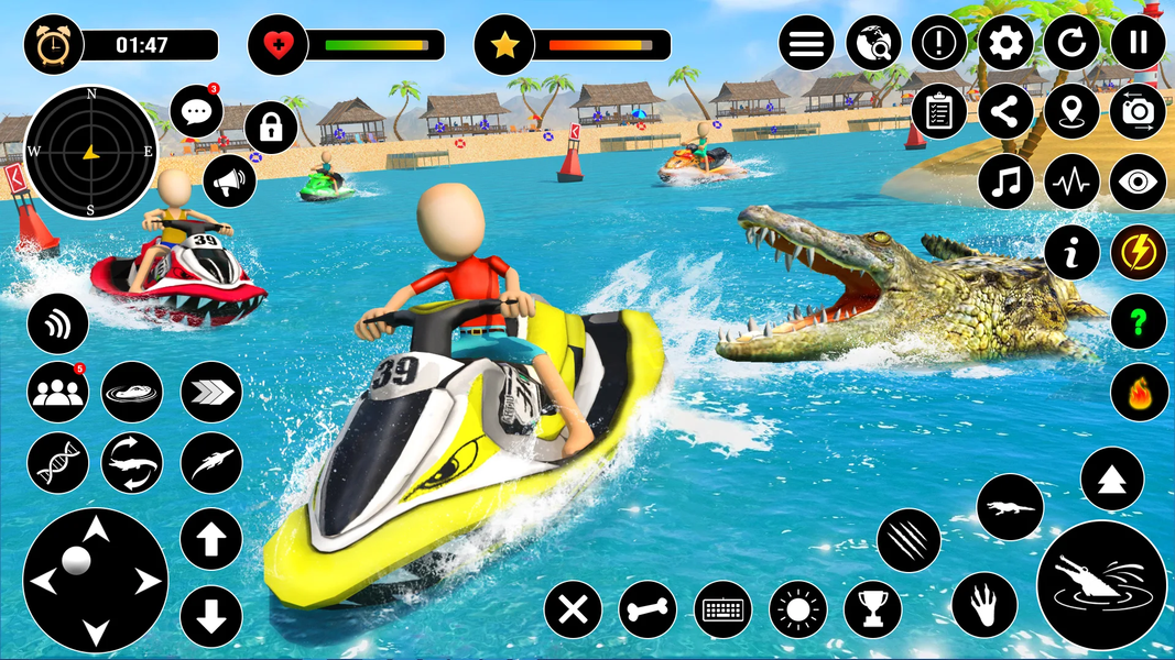Crocodile Games - Animal Games - عکس برنامه موبایلی اندروید