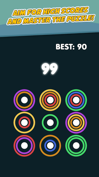 Color Rings: Match and Clear - Gameplay image of android game