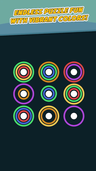 Color Rings: Match and Clear - Gameplay image of android game