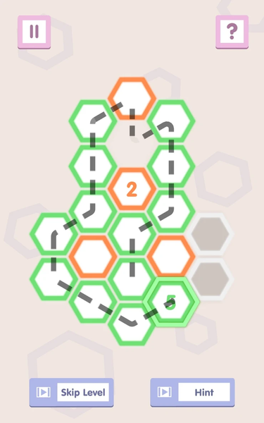 Number Path: Hexa Links - عکس بازی موبایلی اندروید