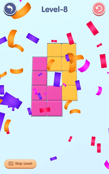 Tile Stacks: Fill the Grid - عکس بازی موبایلی اندروید