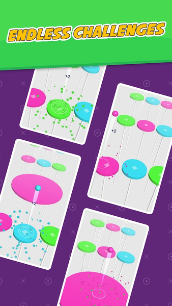 Ball Hop: Color Craze - عکس بازی موبایلی اندروید