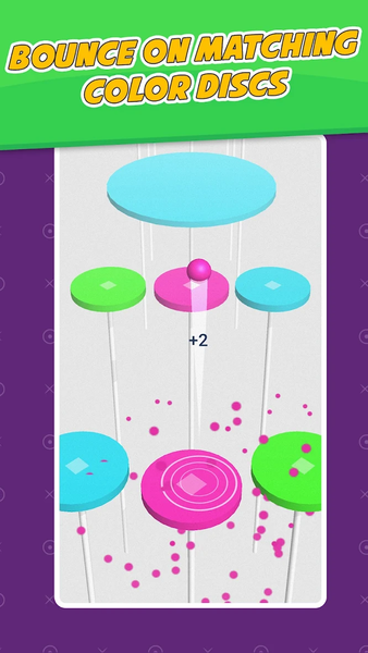 Ball Hop: Color Craze - عکس بازی موبایلی اندروید