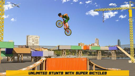 Extreme Stunts BMX Cycle Riding Simulator - Image screenshot of android app