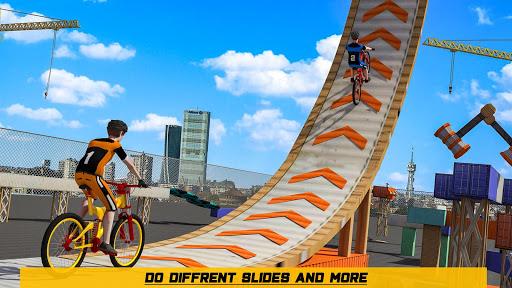 Extreme Stunts BMX Cycle Riding Simulator - Image screenshot of android app