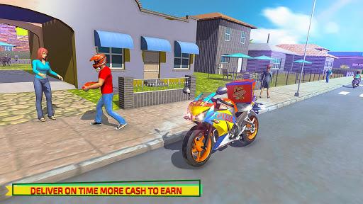 Hot Pizza Delivery Bike Boy - Image screenshot of android app