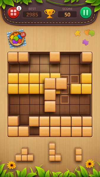 Jigsaw Block Wood Puzzle - عکس بازی موبایلی اندروید