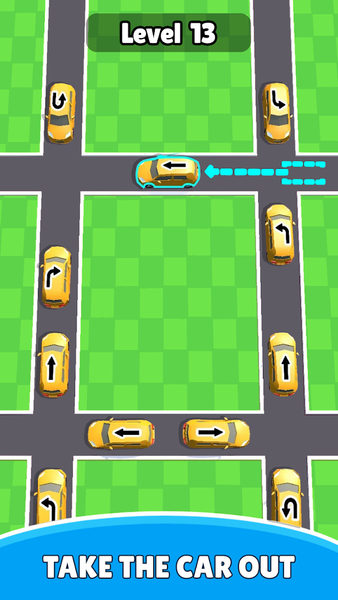 Traffic Car Jam Escape - Gameplay image of android game
